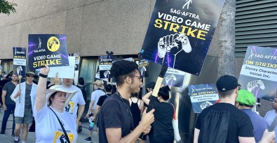 Video Game Union Performers Call for AI Protections at Disney Picket: &ldquo;This Is Not Something We Can Wait For